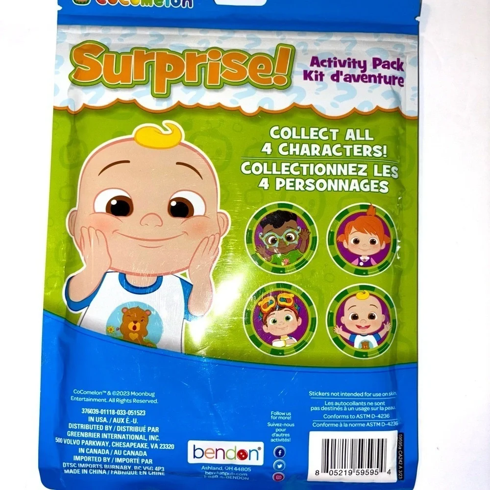 🍉🆕🍉 Cocomelon Toy Bundle-5 Items